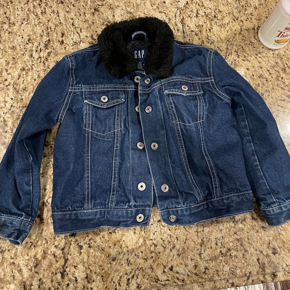 Gap Kids jean jacket xs